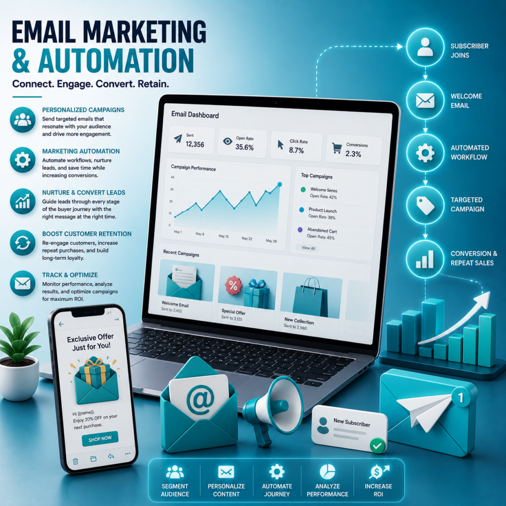 brand 7 digital email marketing & automation