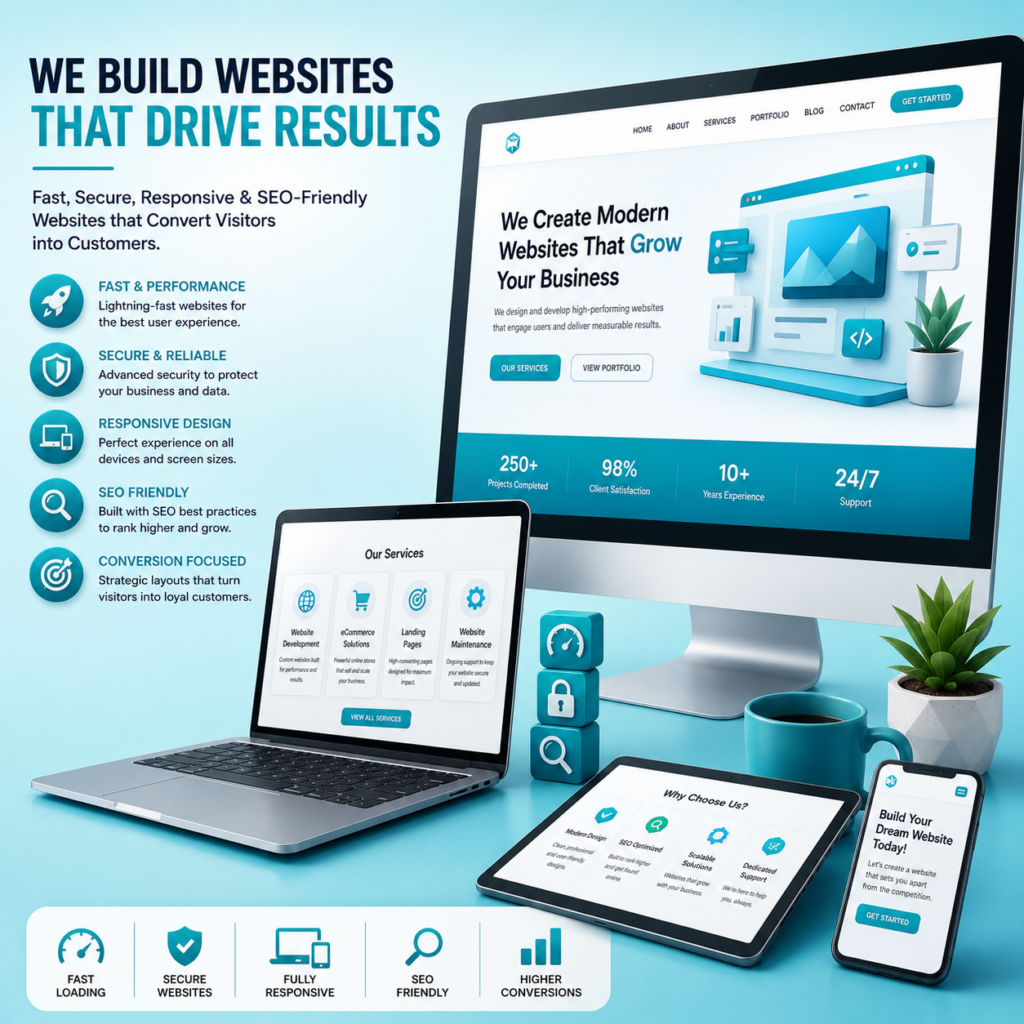 brand 7 digital website development